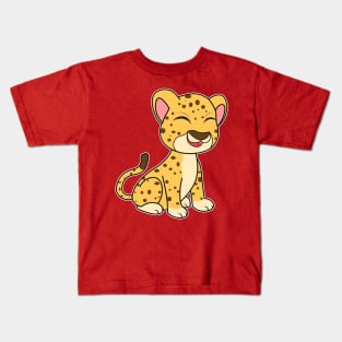 Baby Cheetah Cute Kids T-Shirt